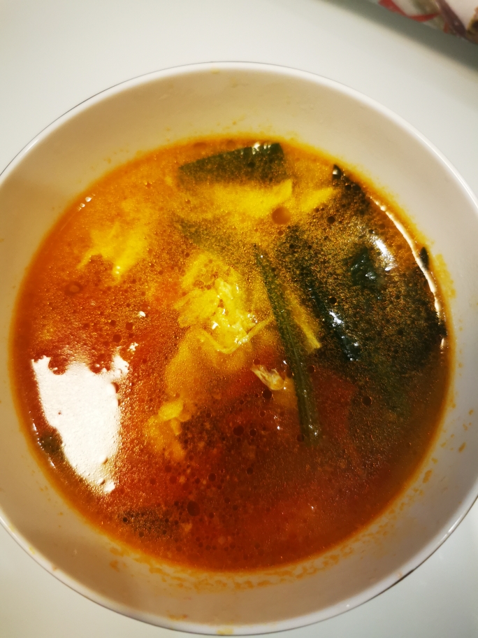 西红柿菠菜鸡蛋汤的做法