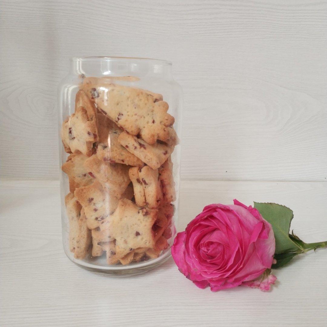 低糖少油版蔓越莓饼干
