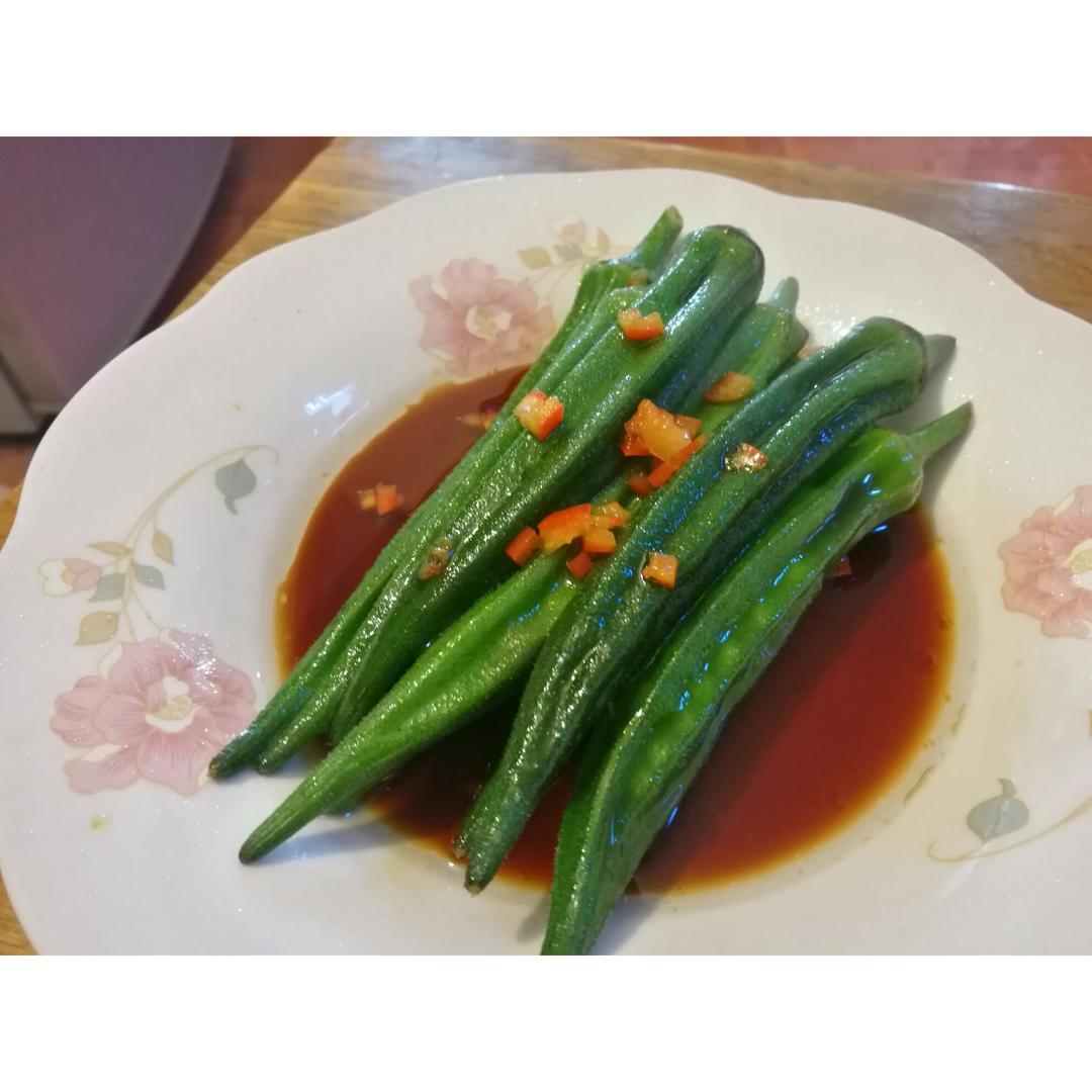 蒜蓉秋葵
