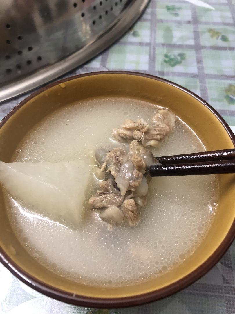 白萝卜羊肉汤