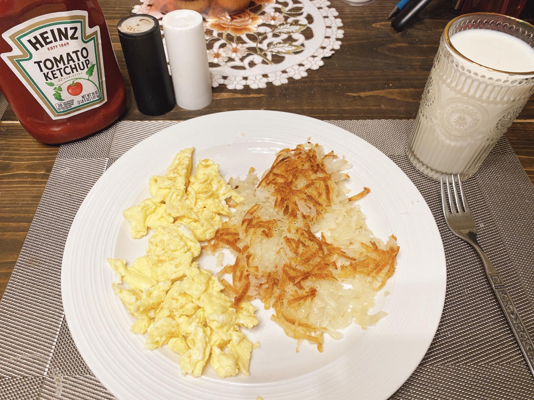教你做北美餐厅标准的早餐土豆饼Hashbrown