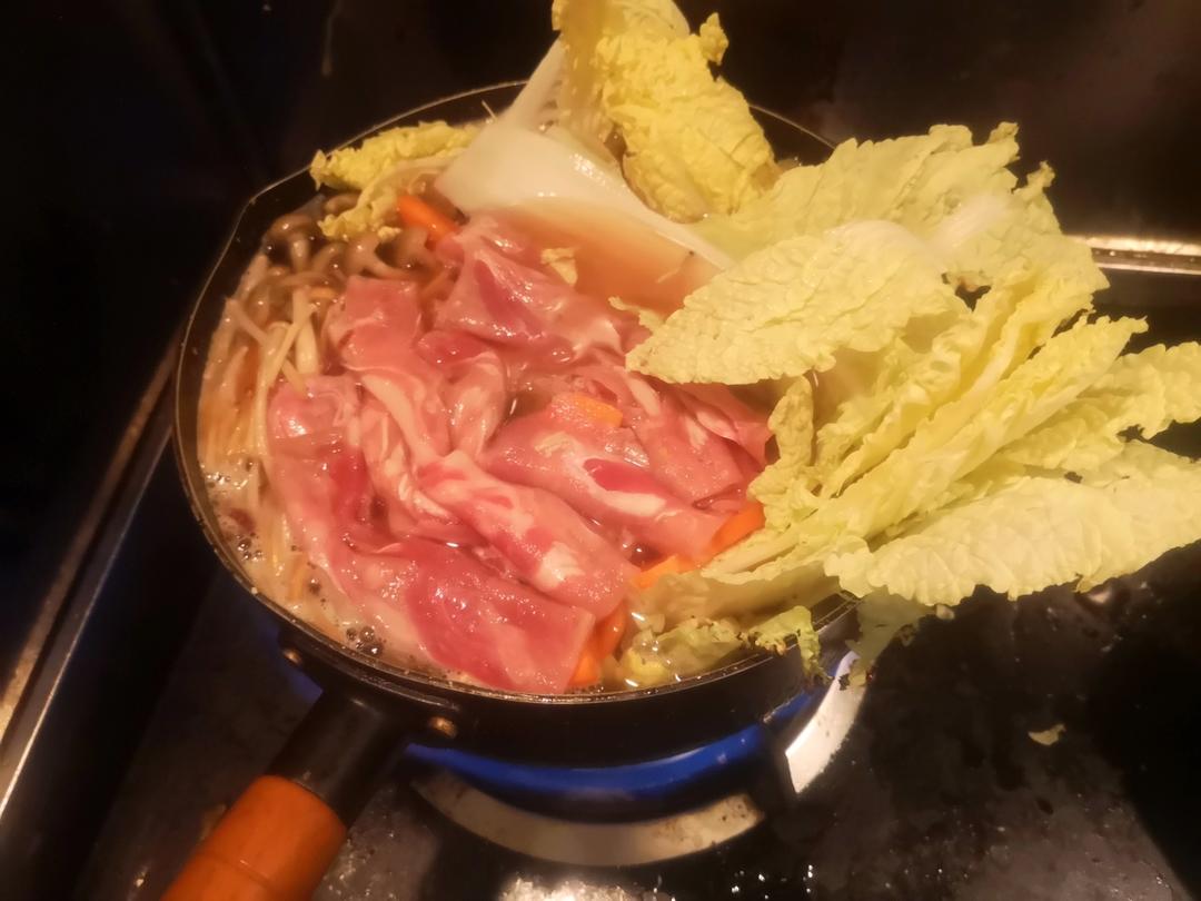 家庭简易版寿喜锅