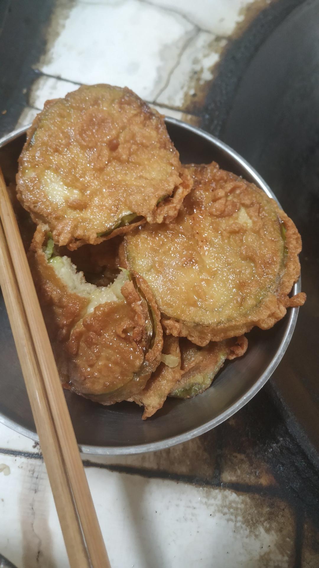 阿胖面食-煎茄子片