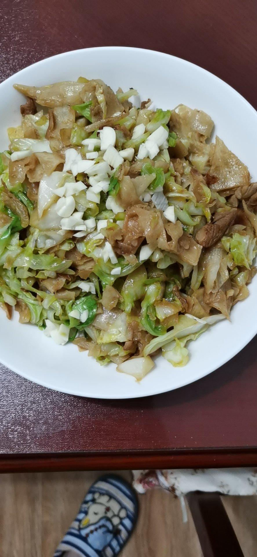 老北京素炒饼(肉炒饼)