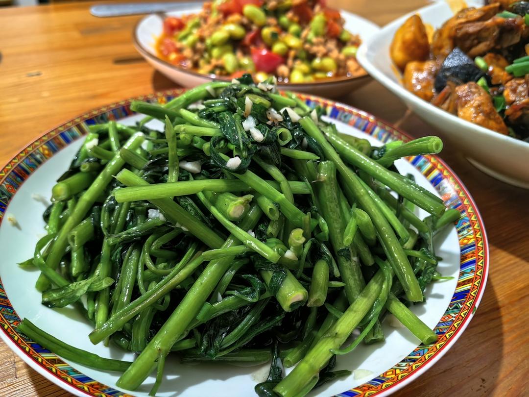 蒜泥空心菜