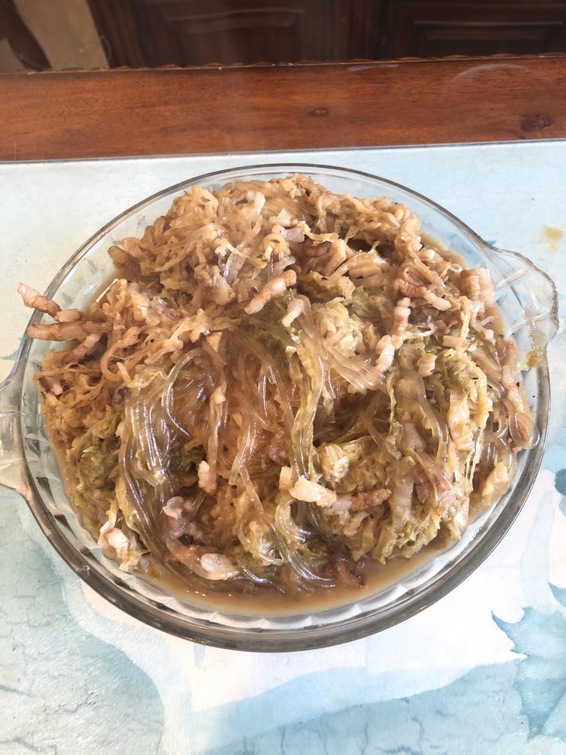 酸菜炒粉条