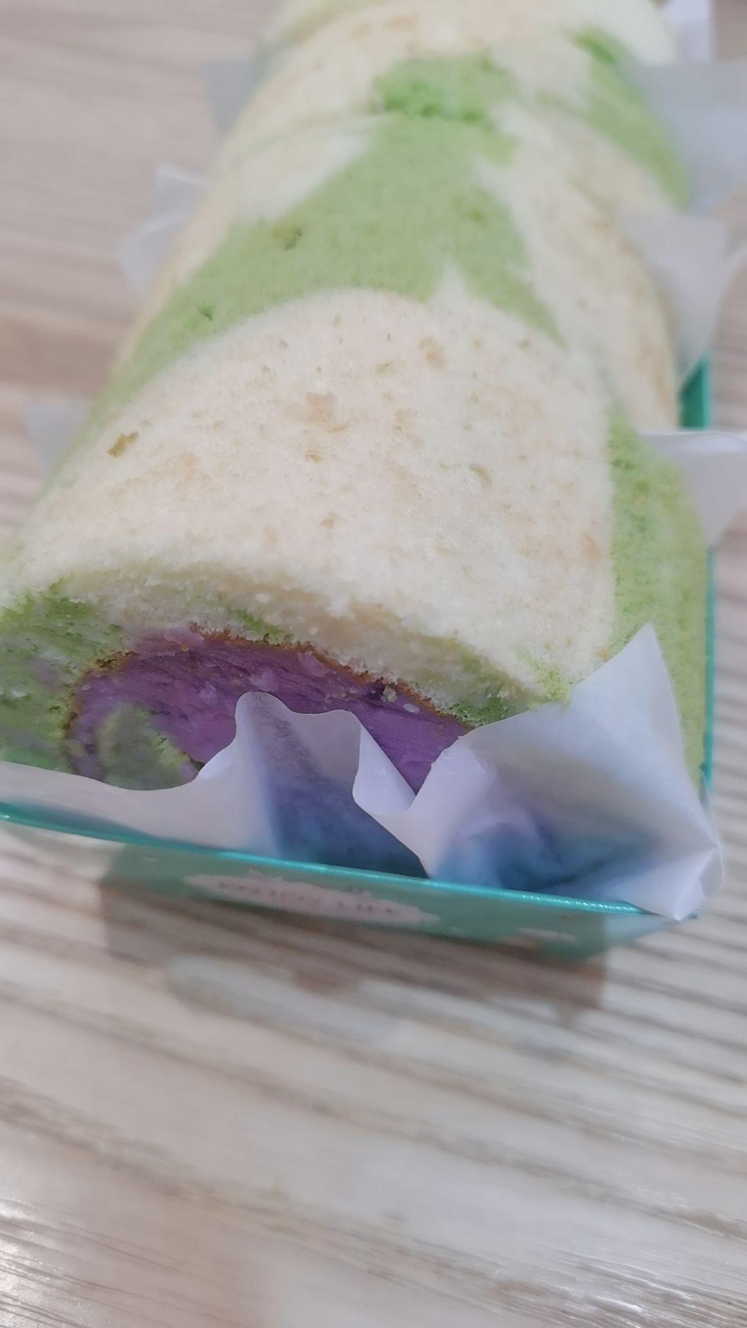 斑斓大理石蛋糕卷