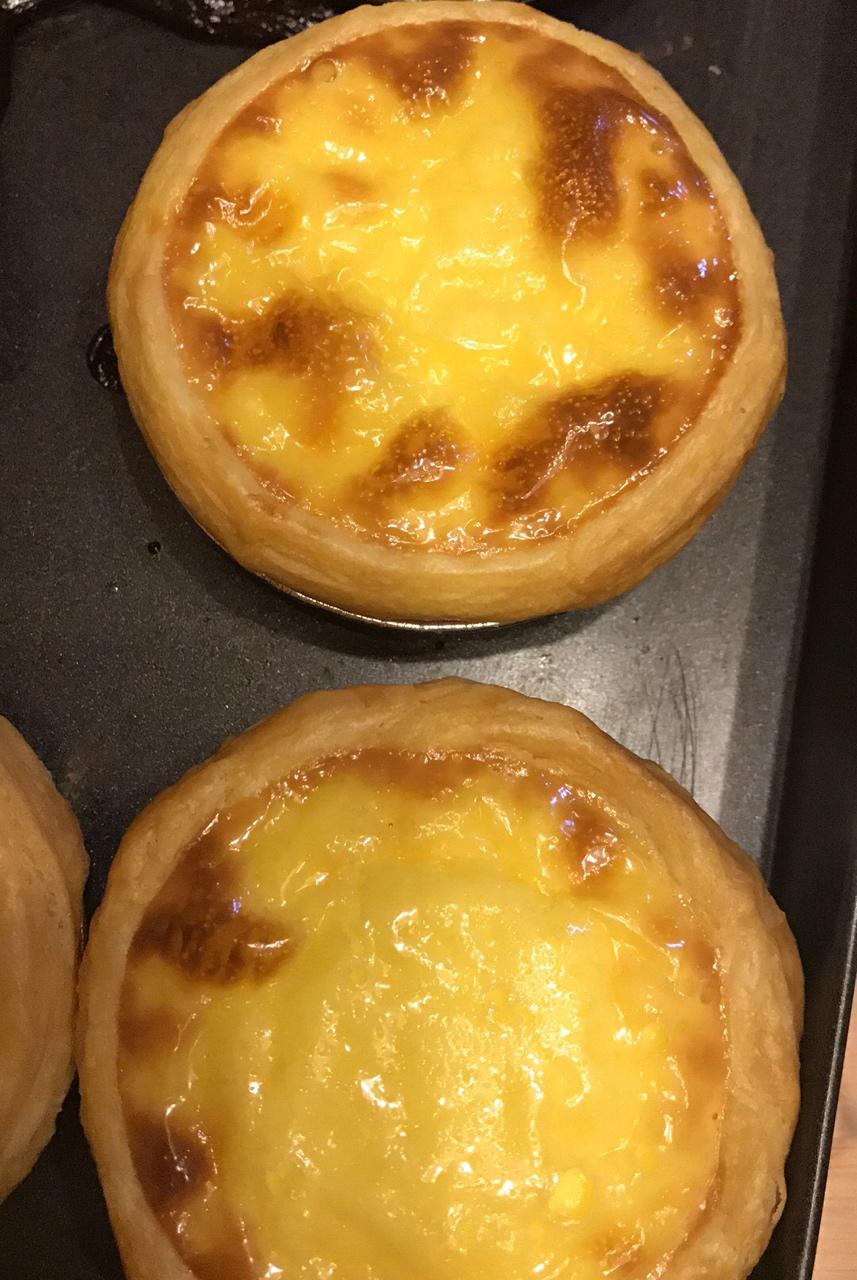 不用千层酥皮也能做出美味蛋挞【港式蛋挞】
