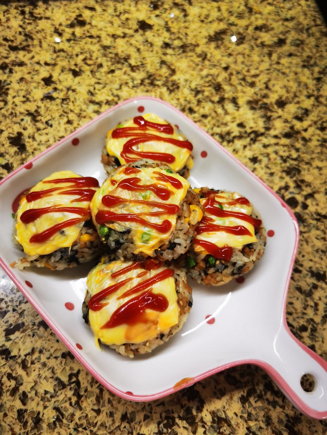 巨好吃！日式烤饭团！剩米饭的神仙吃饭~
