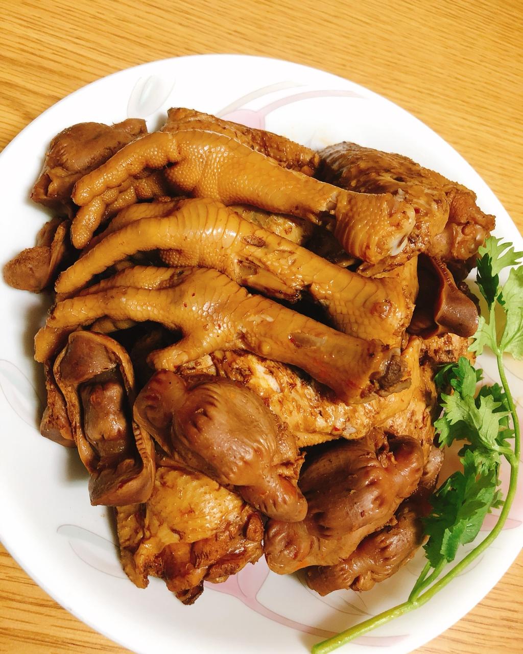 香辣卤鸡爪