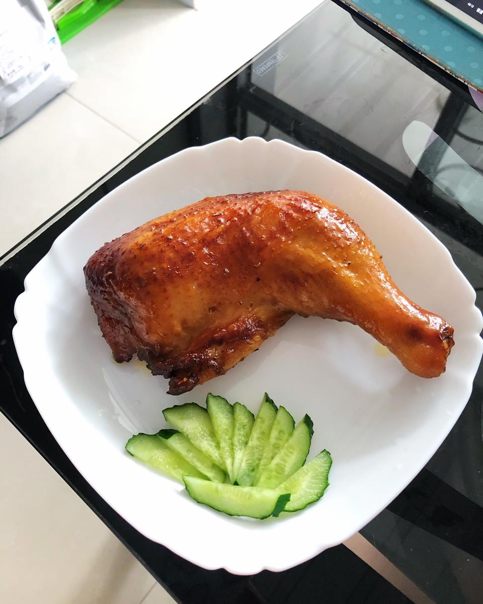 🔥🍗减脂也可以蜜汁的灵魂烤鸡腿来了😄🍗🔥
