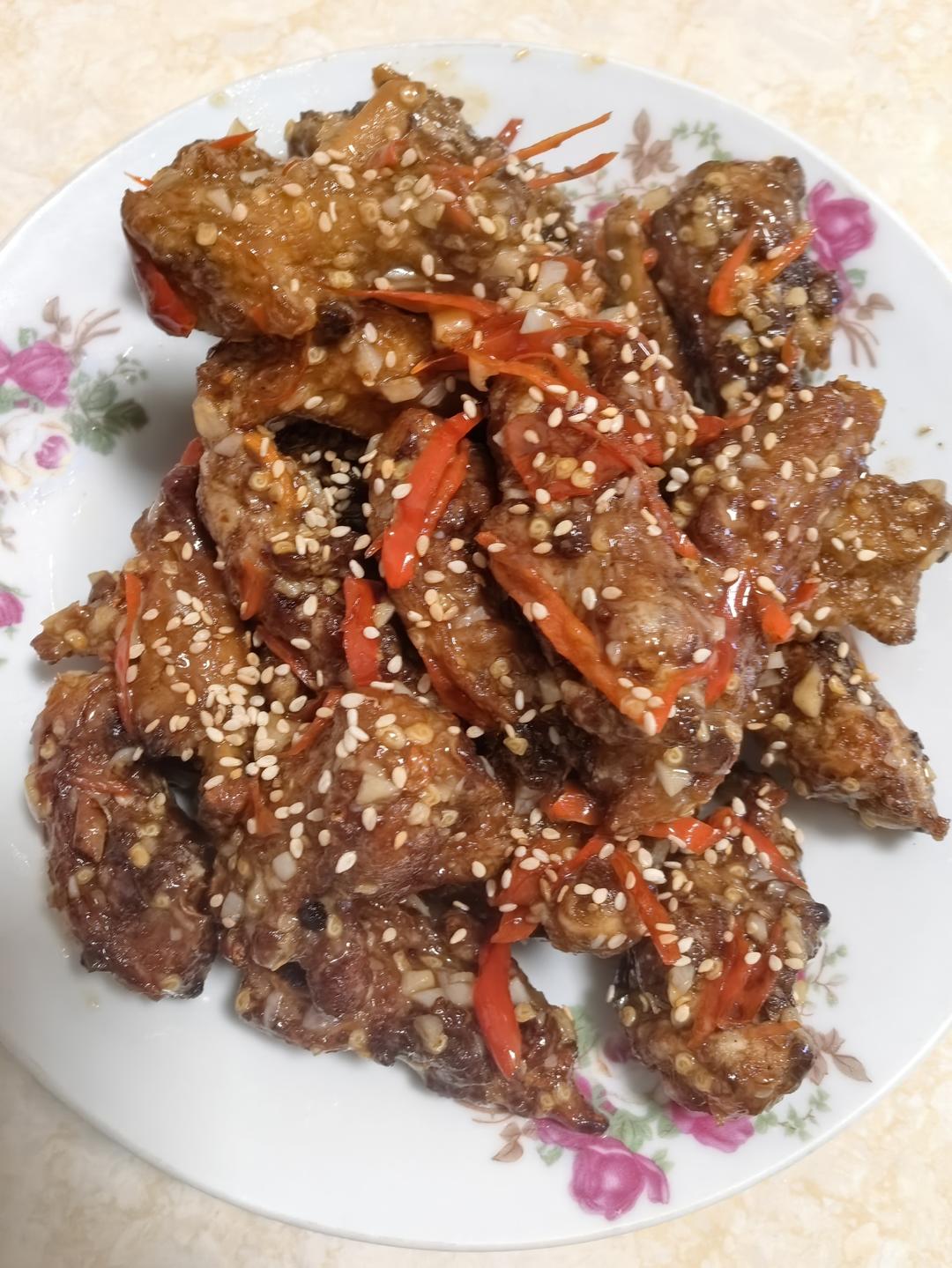 蒜香鸡翅｜孩子们的最爱