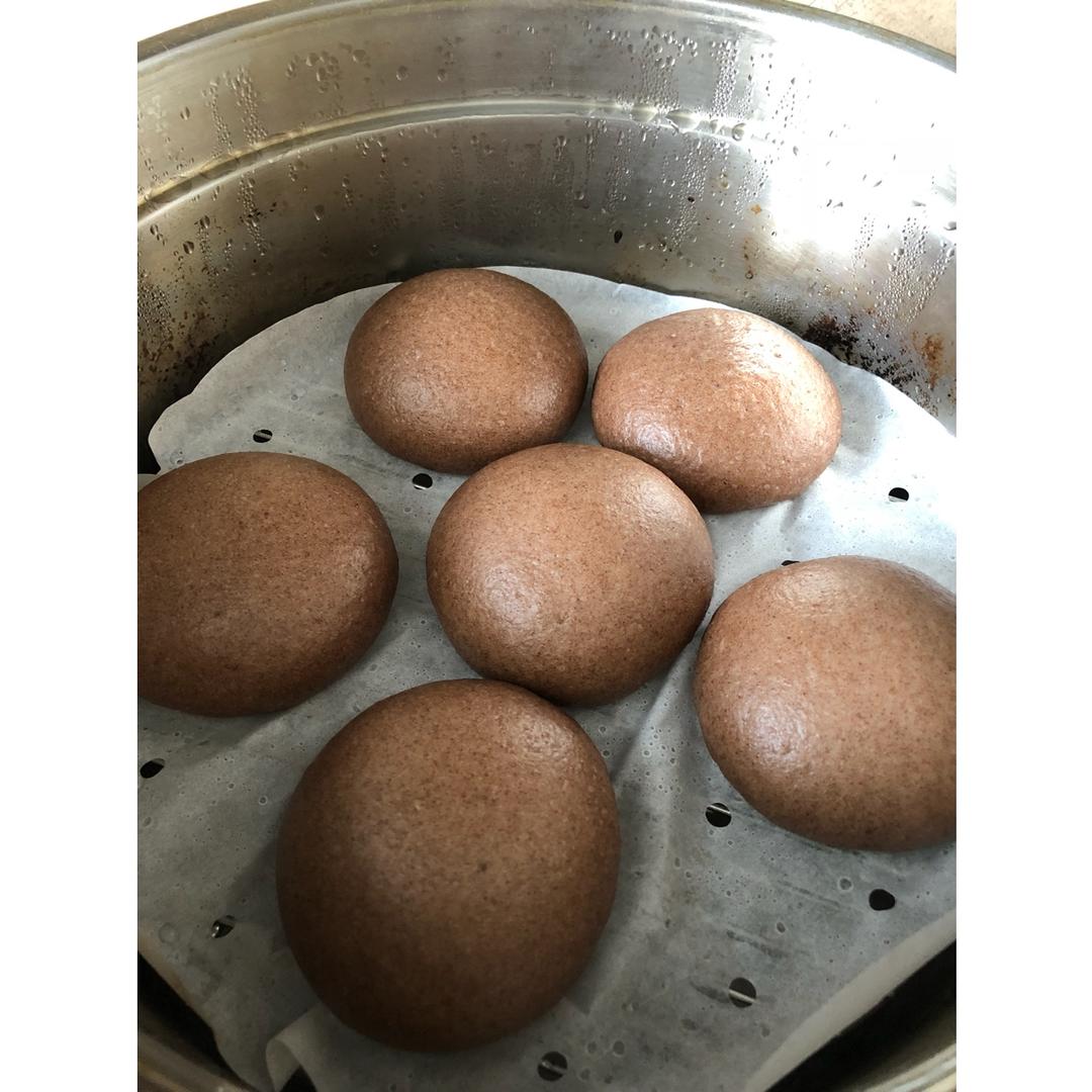 无油无糖无盐黑麦馒头（适合健身食谱）