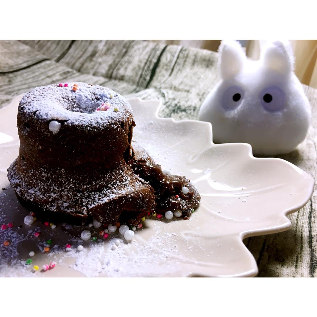 巧克力熔岩蛋糕 Chocolate Molten Lava Cake
