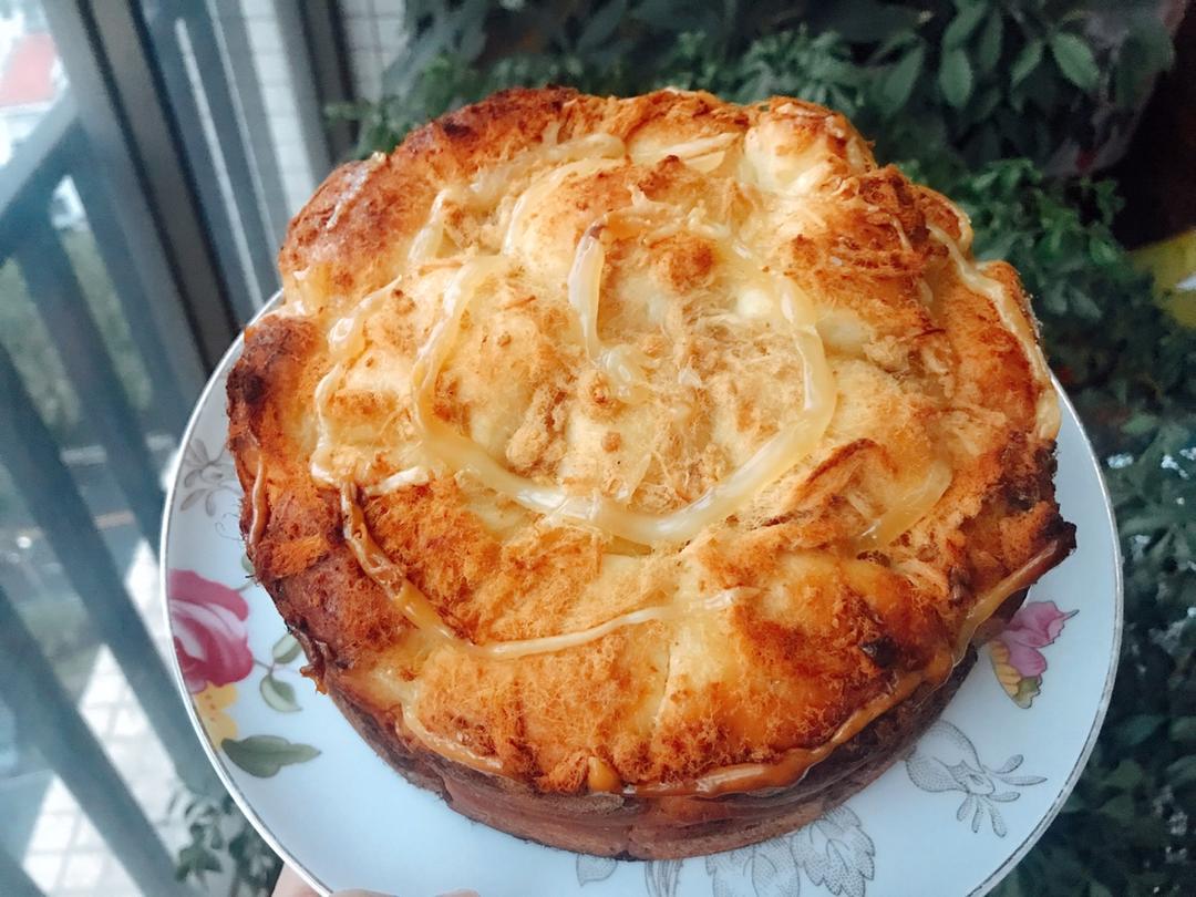 肉松手撕面包—超软会爆浆的面包哟