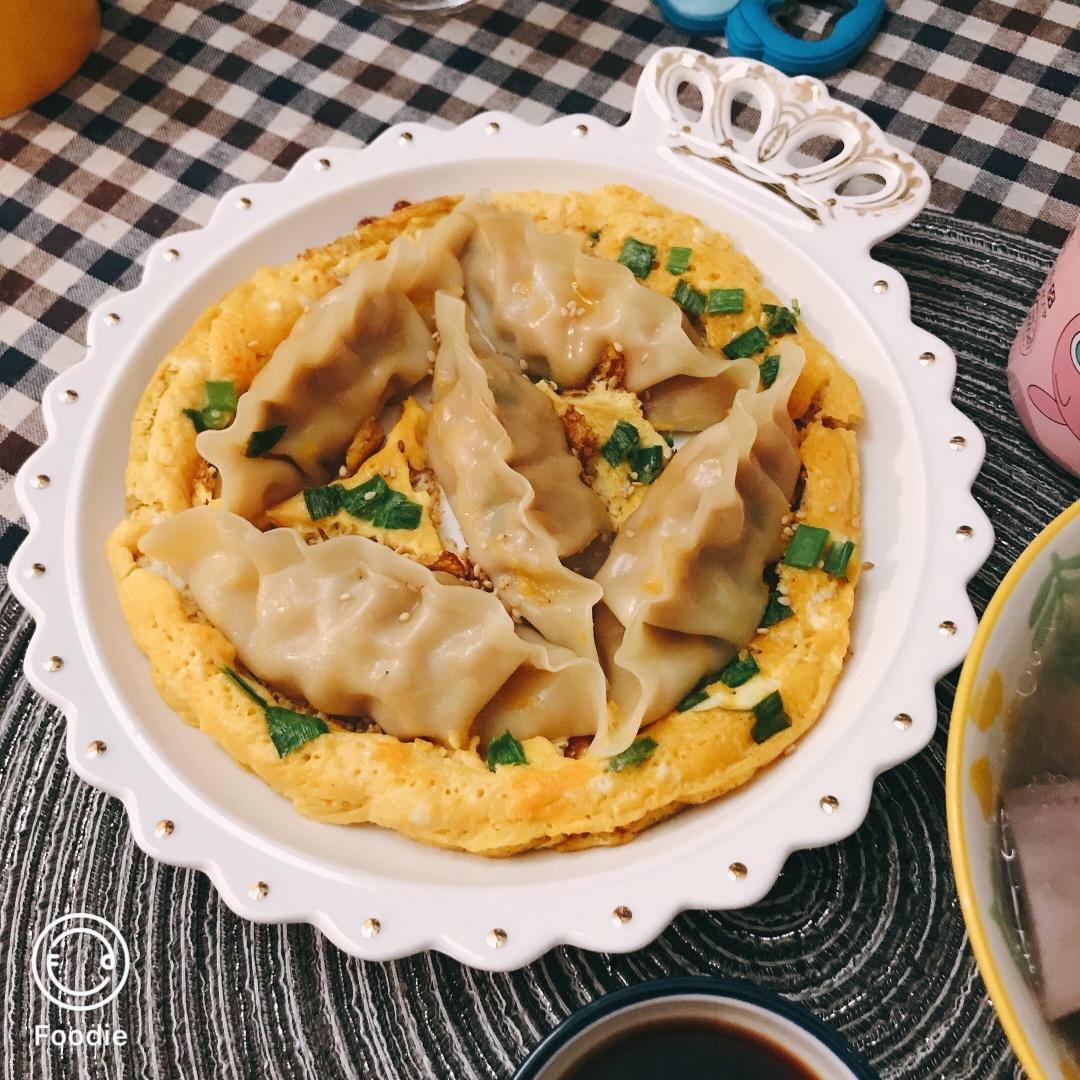 懒人快手抱蛋煎饺