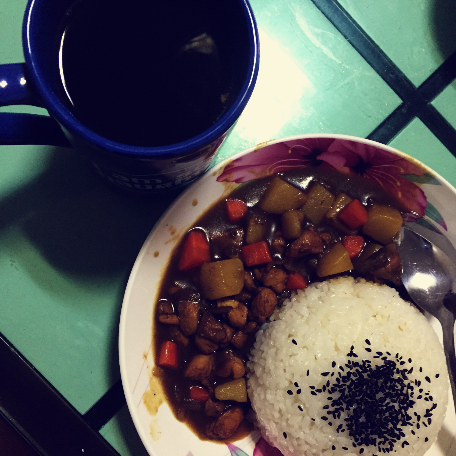 咖喱鸡饭