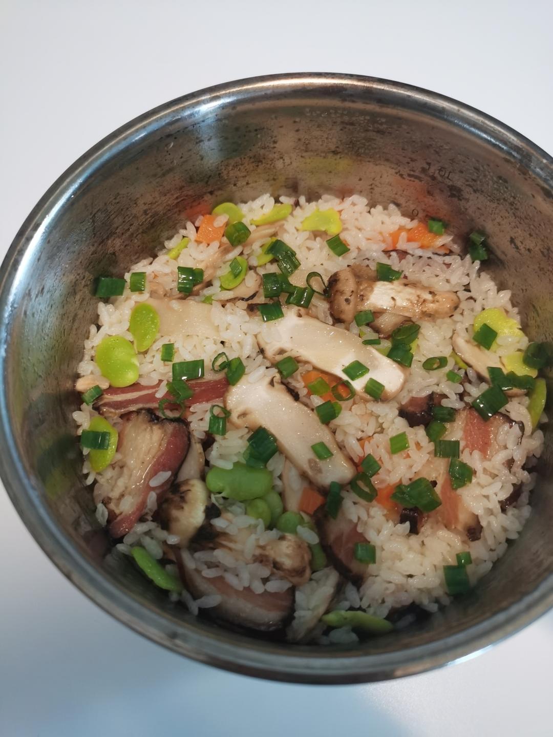 松茸焖饭