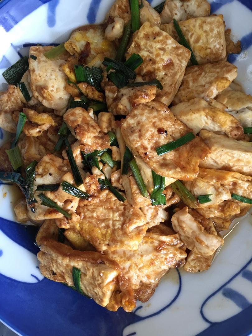 蚝油嫩豆腐