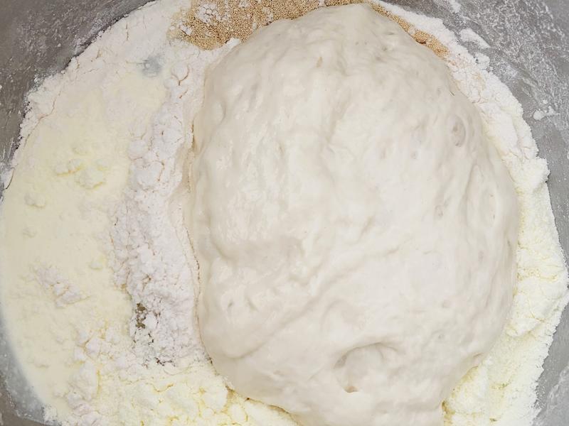 纯奶手撕吐司的做法 步骤1