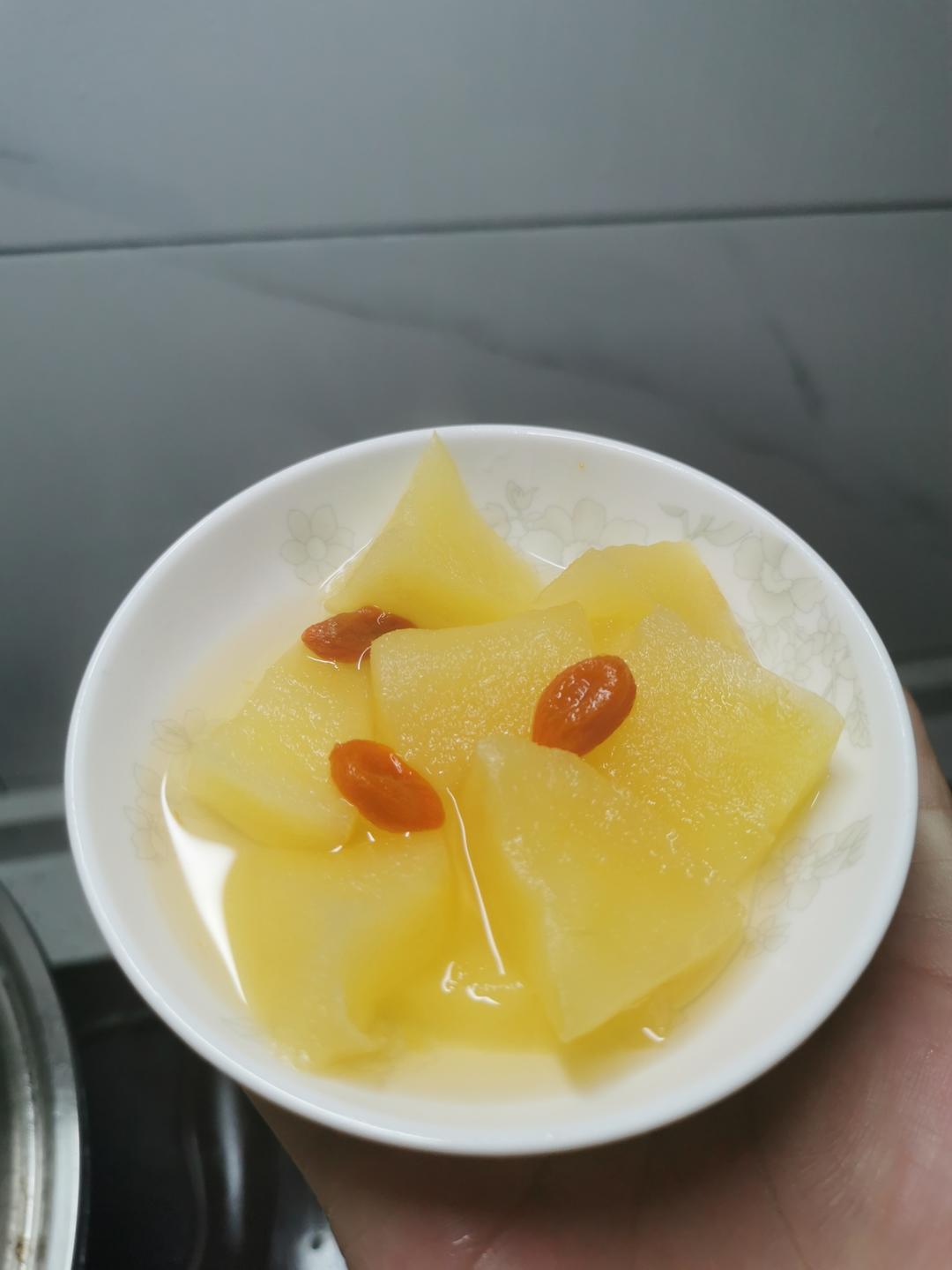 蒸苹果