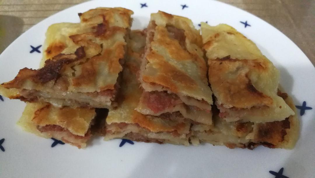 千层牛肉饼