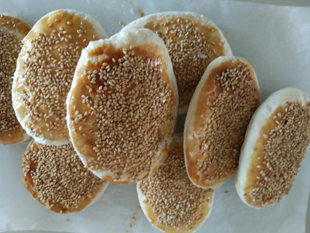 芝麻椒盐牛舌饼（北京小吃）
