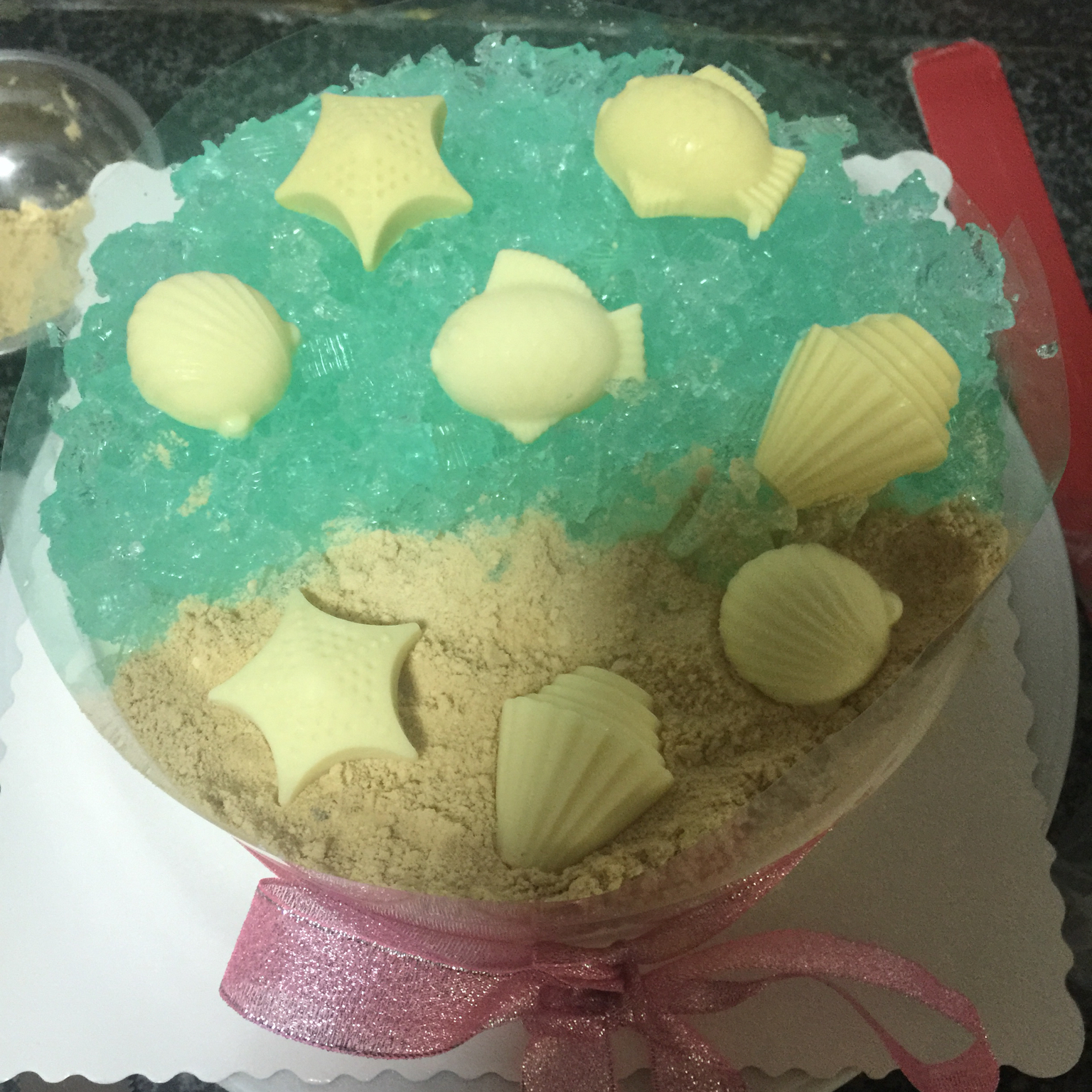 海洋酸奶慕斯蛋糕