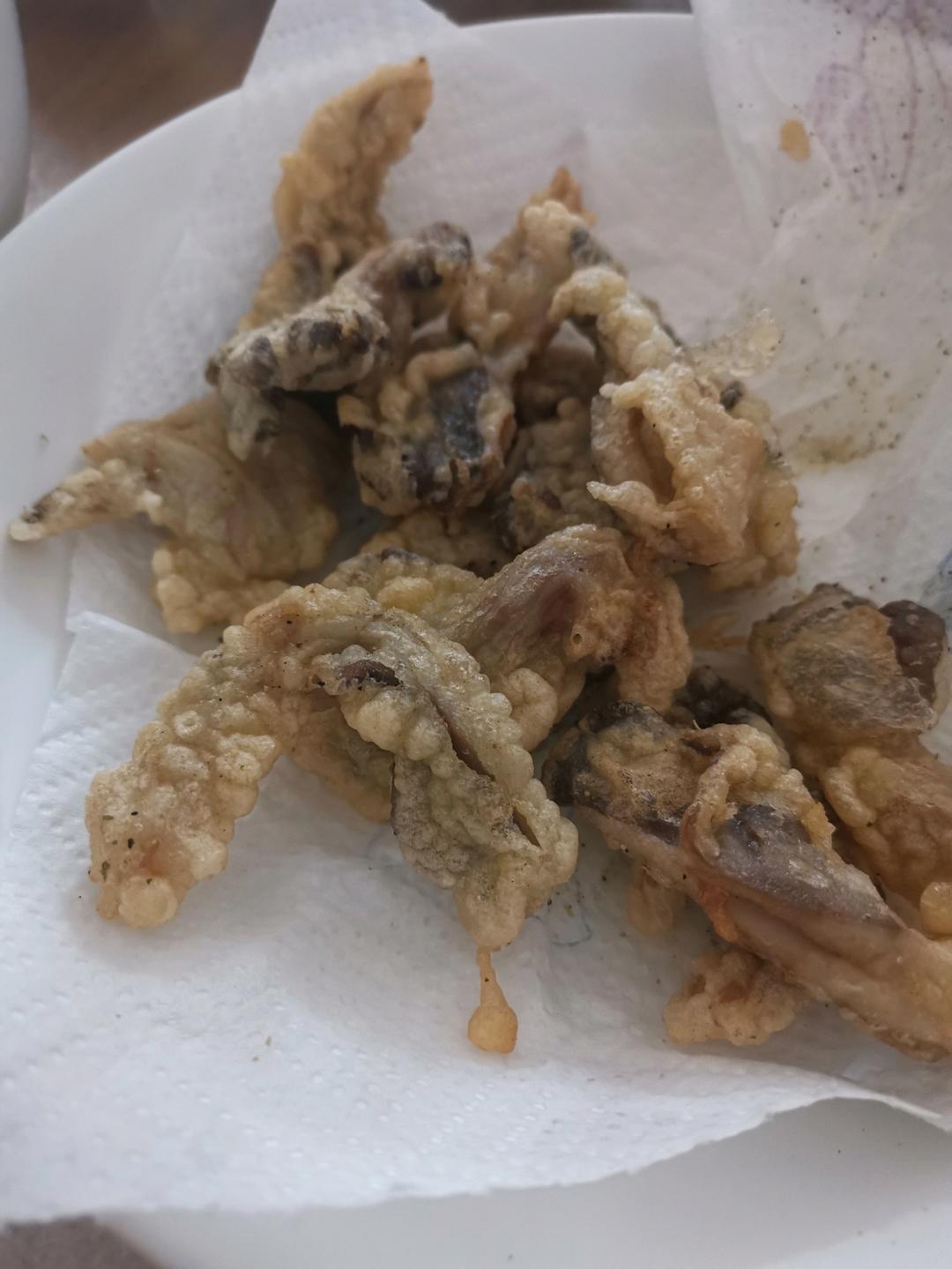 炸蘑菇