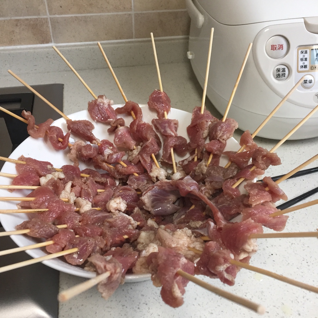 烤箱版新疆羊肉串
