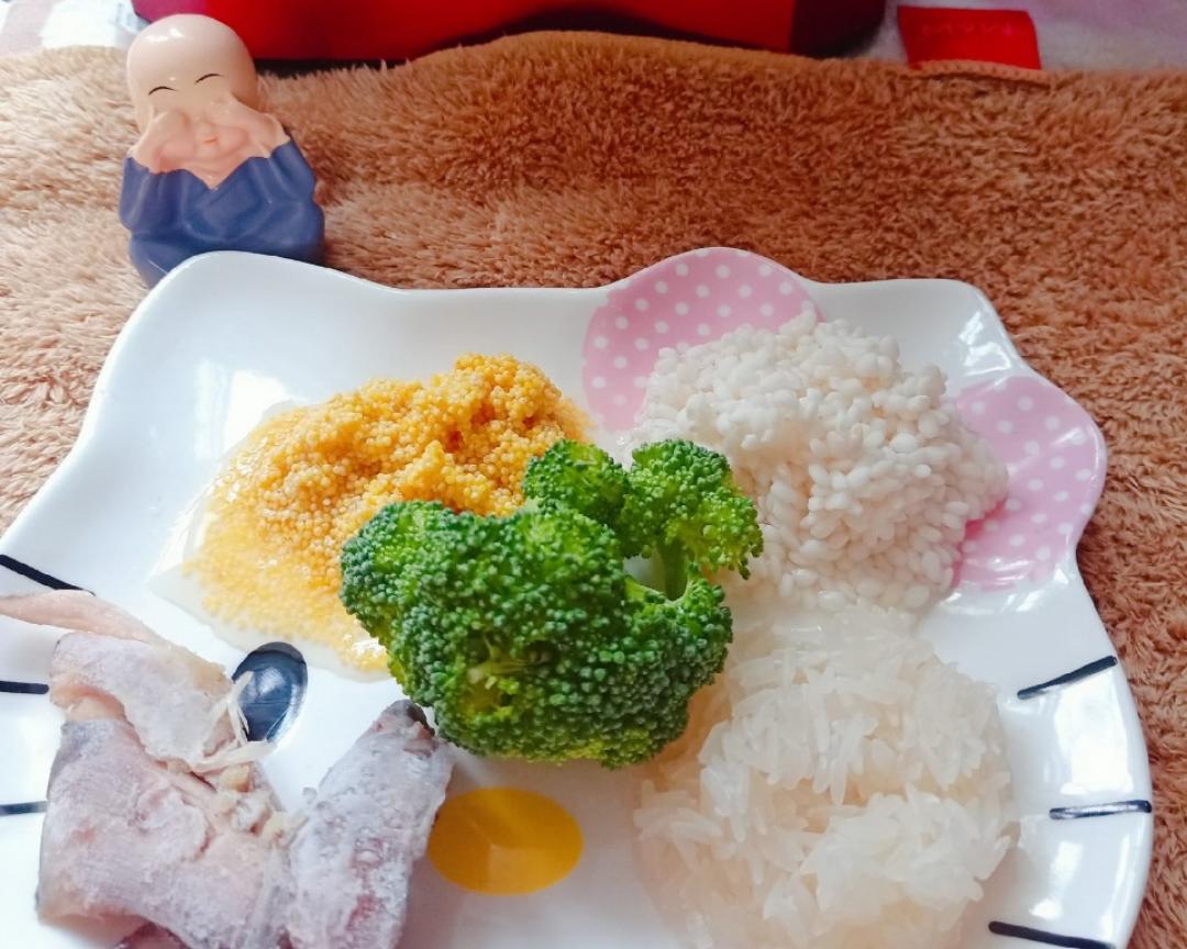 9个月宝宝辅食 鸡肉粥