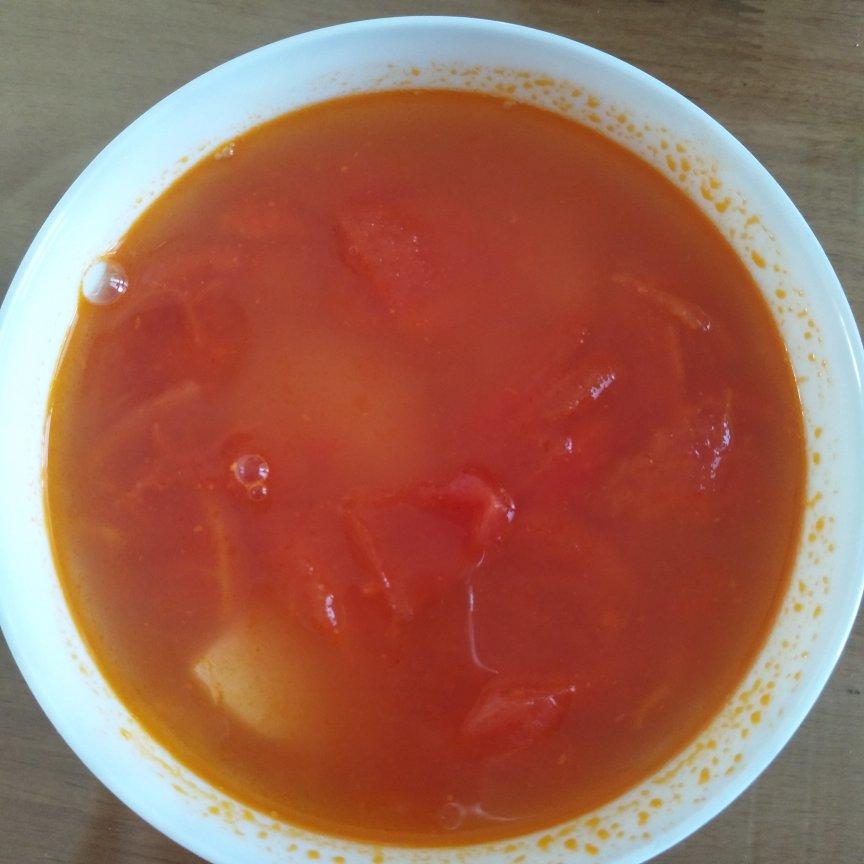 超级浓超好喝的番茄土豆汤