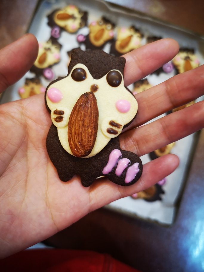 小松鼠/鼹鼠动物造型饼干