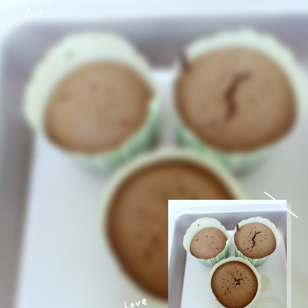 巧克力熔岩蛋糕(全图文超简单)