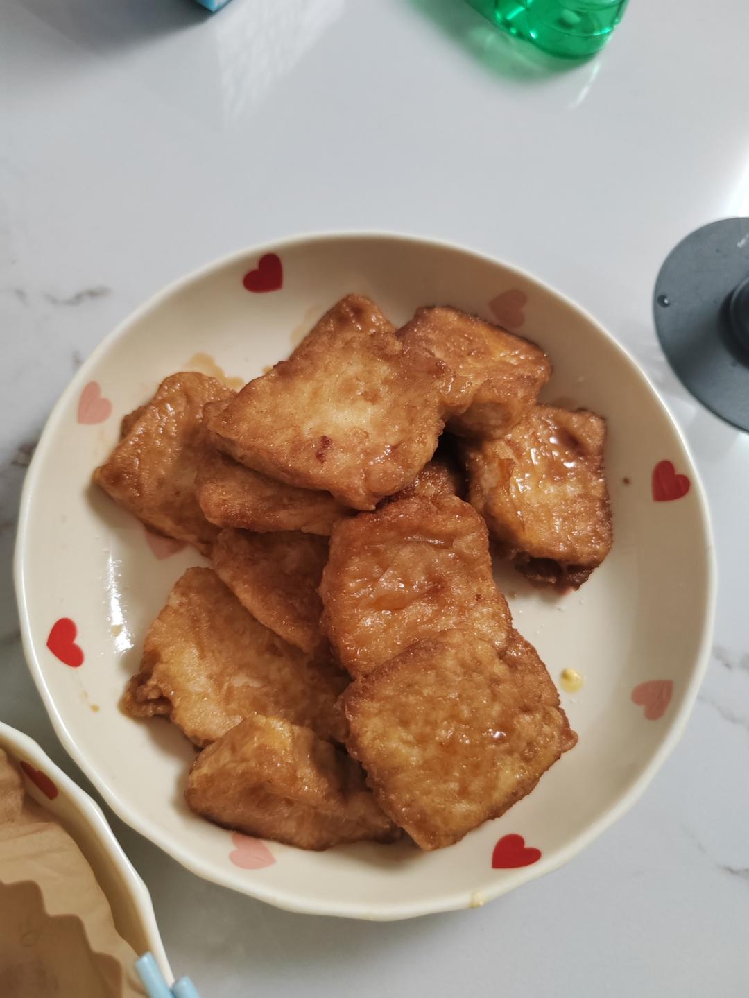 无敌好吃的香煎豆腐