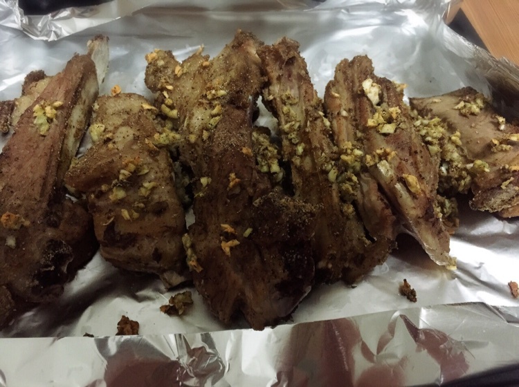 迷你烤箱孜然羊排