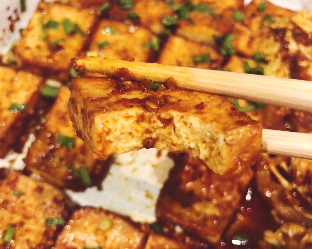 家庭健康版烤豆腐