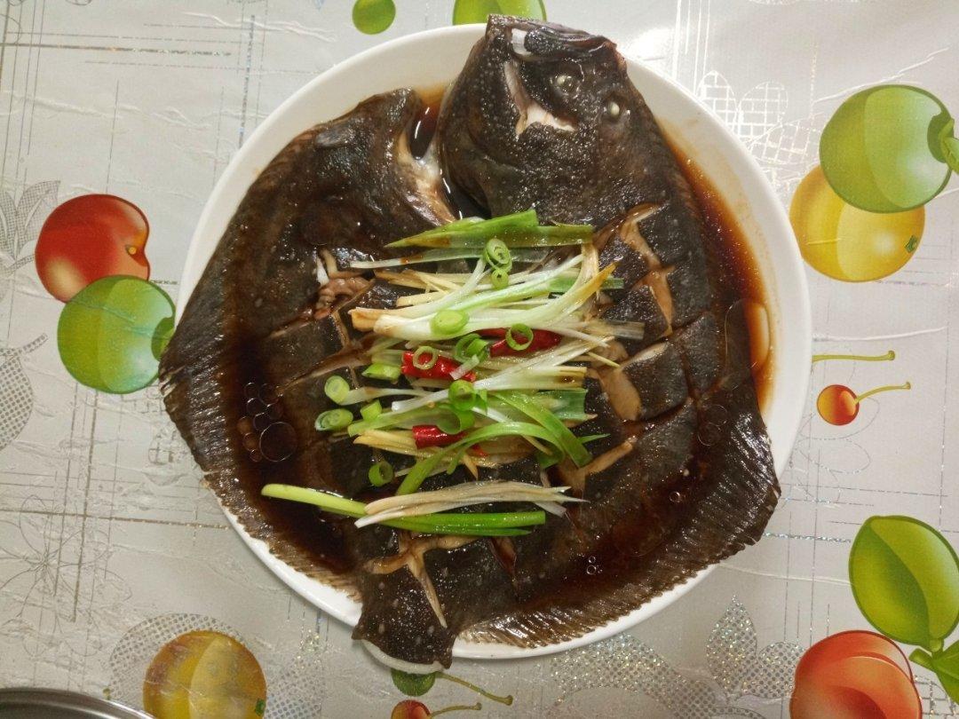 清蒸多宝鱼