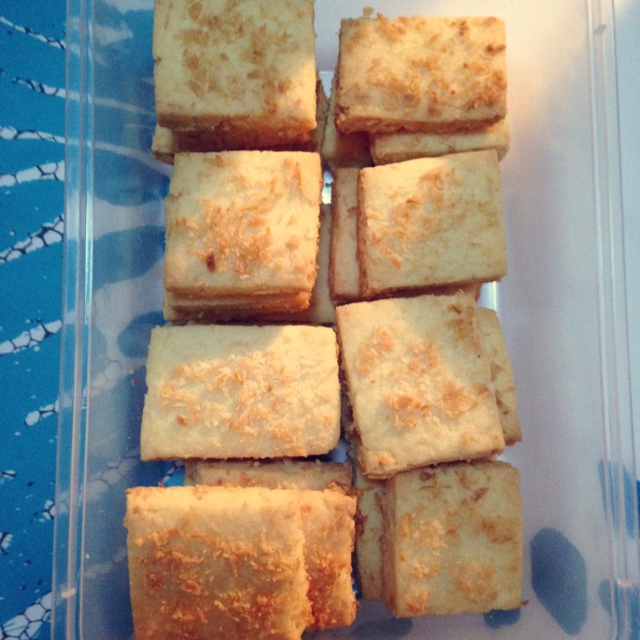 【椰酥】酥软椰蓉奶油椰子小饼干