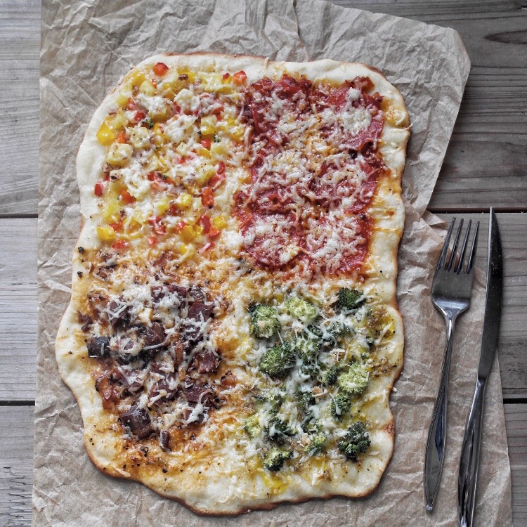 薄底Pizza，亲爱的