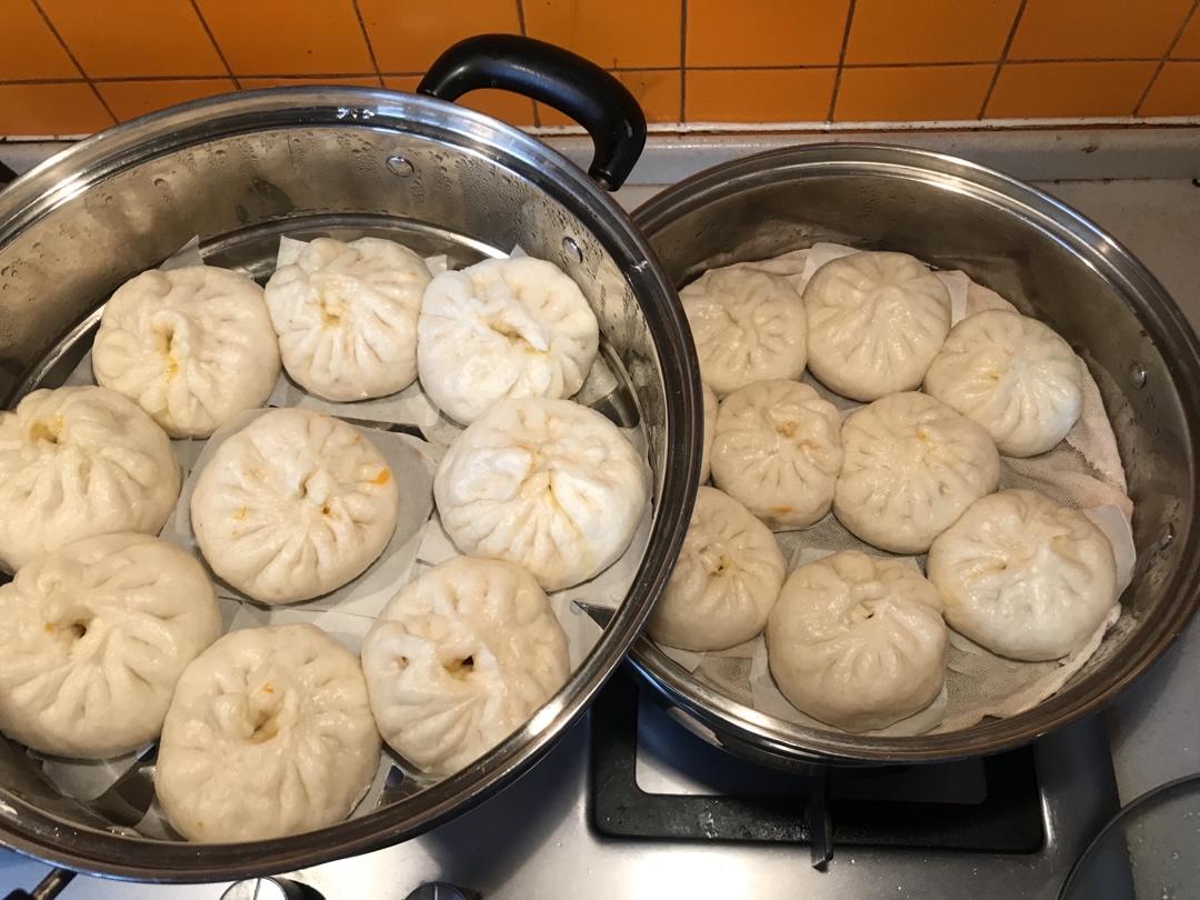 秘制南瓜包子（内附包包子视频）