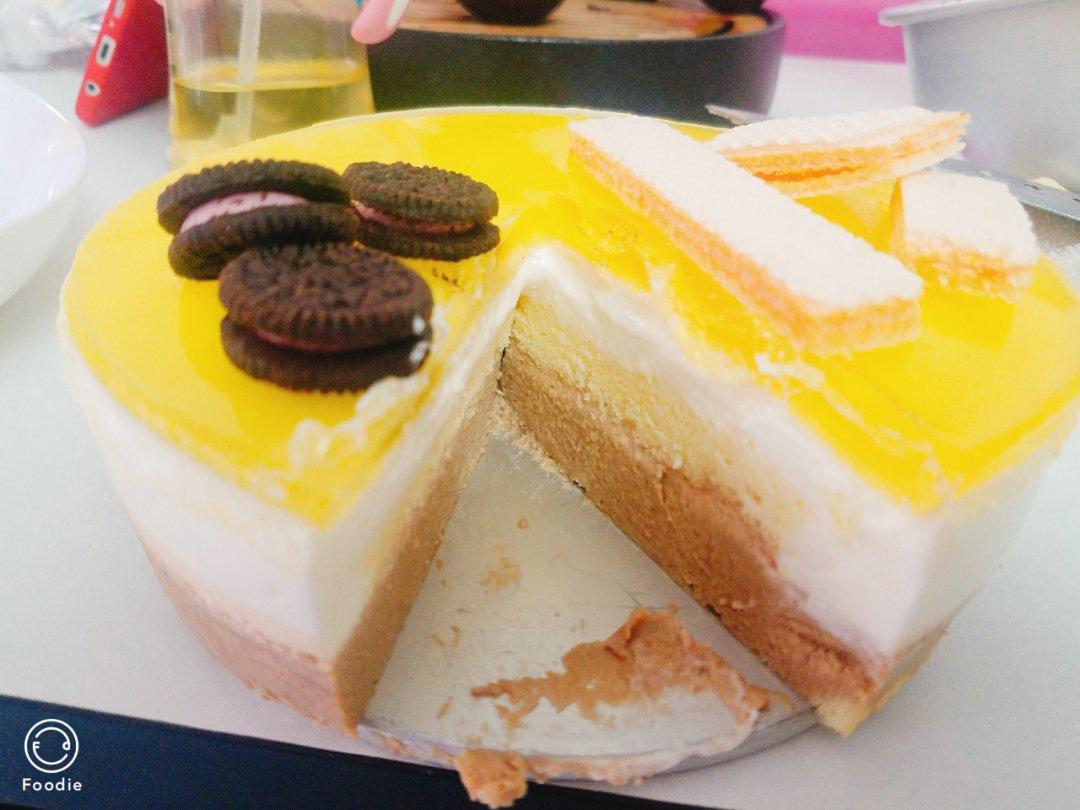 夏日清凉慕斯蛋糕🍃