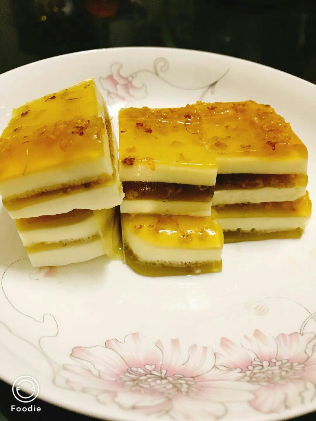 【椰汁桂花糕】