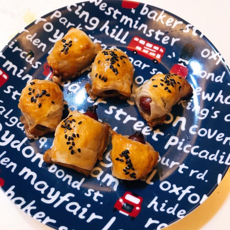 手抓饼热狗