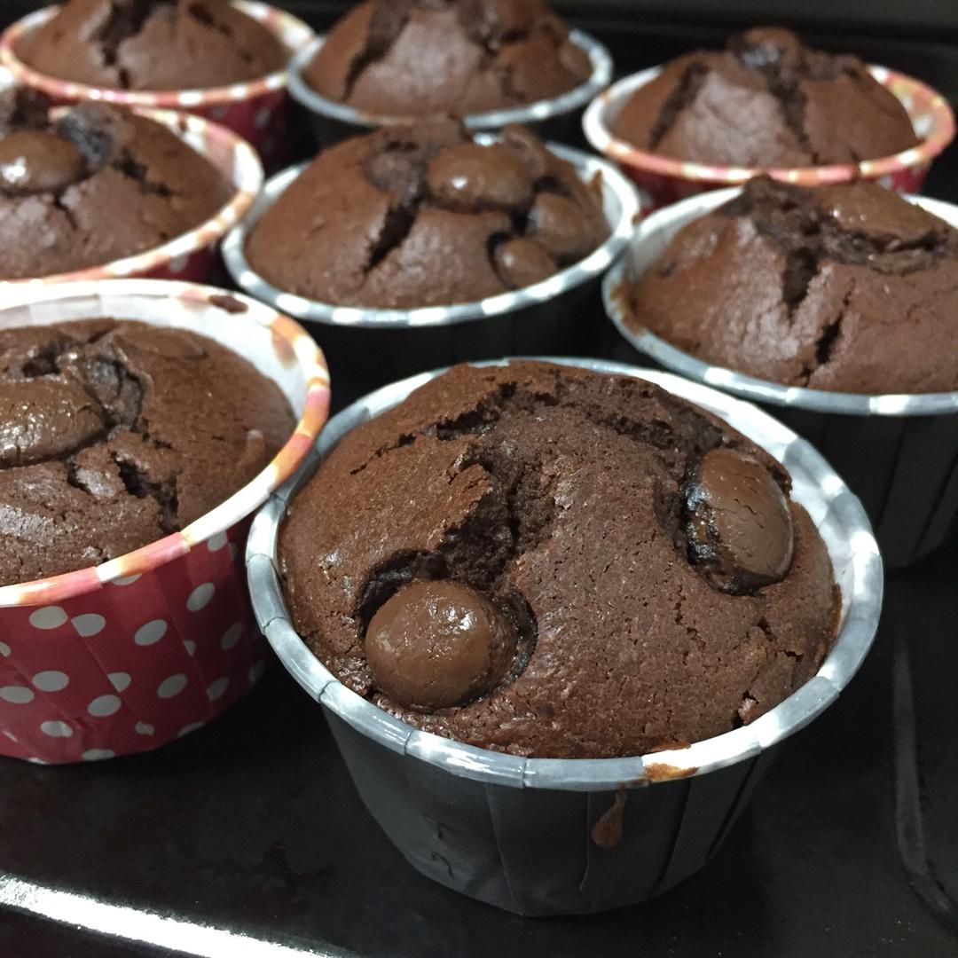 浓郁巧克力马芬