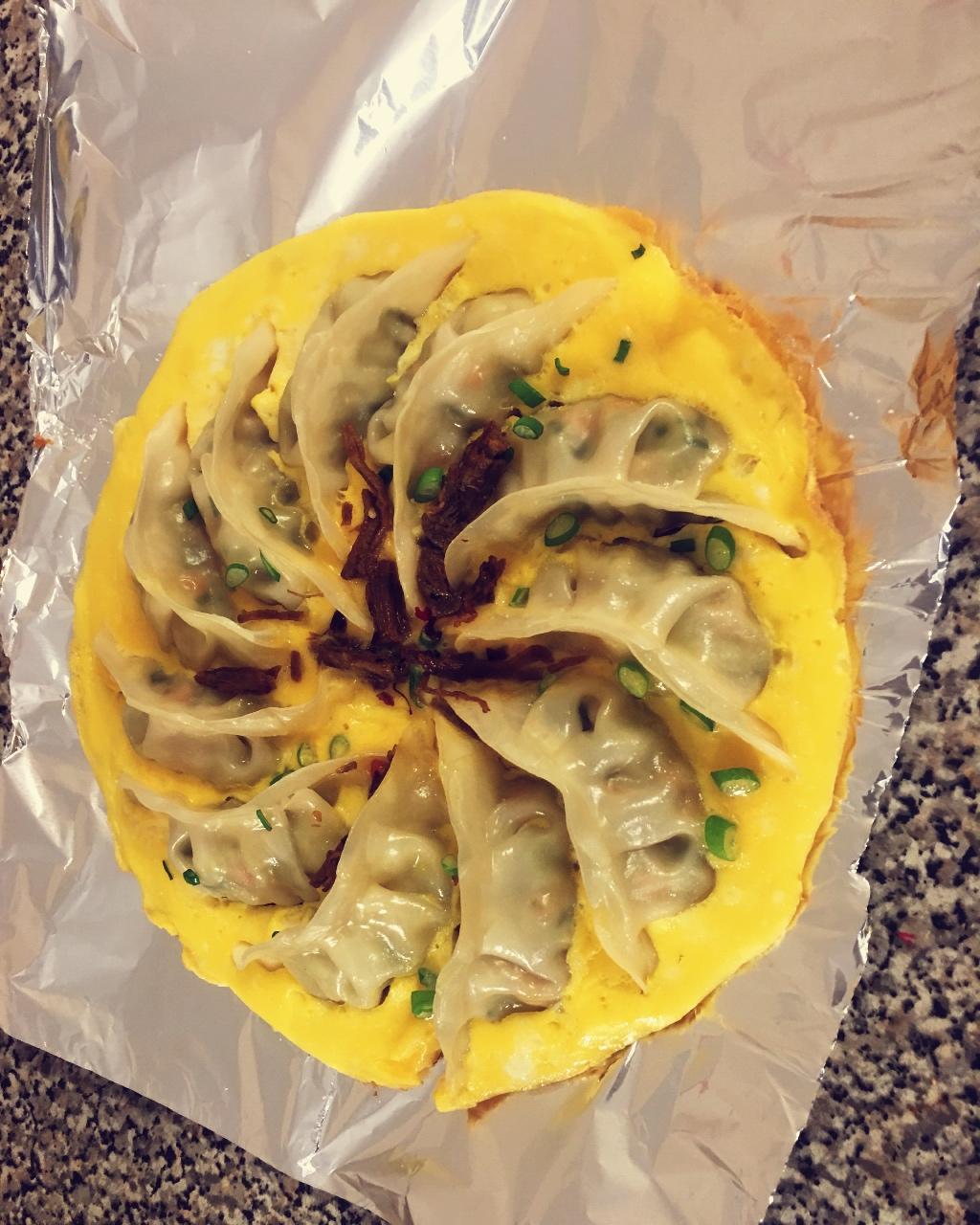 懒人快手抱蛋煎饺