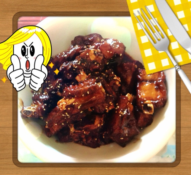 懒人版糖醋排骨