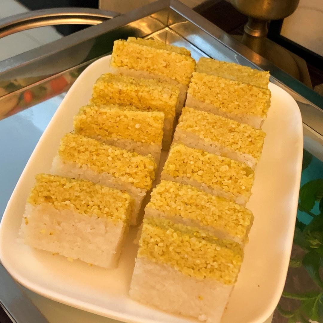 黄米凉糕（西贝莜面村•正版教程）