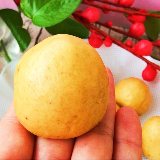 奶香糯米窝窝头