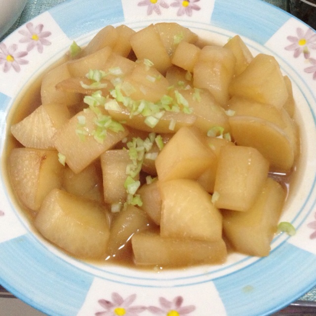 清炖白萝卜